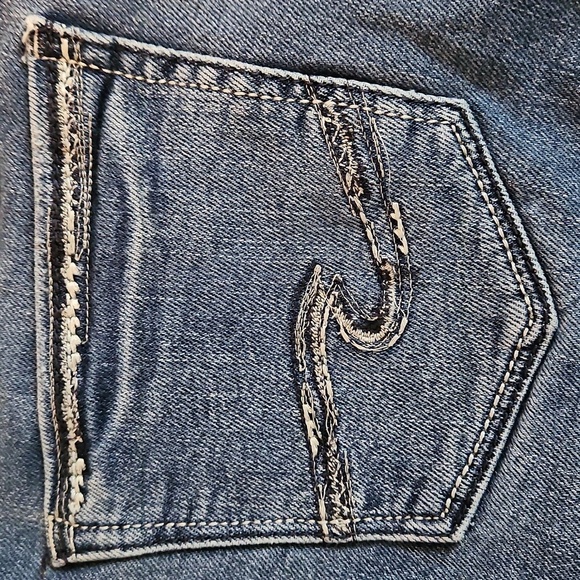 Silver Suki Boot Cut Sz 28x33 Denim Jeans, Medium Wash Blue - Picture 8 of 15